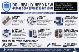 Do I Really Need New Garage Door Springs Right Now?