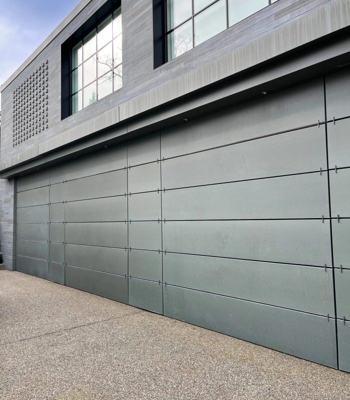 flush garage door