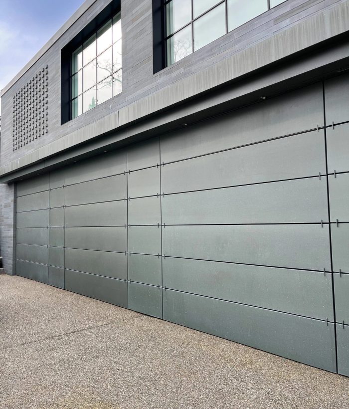 flush garage door