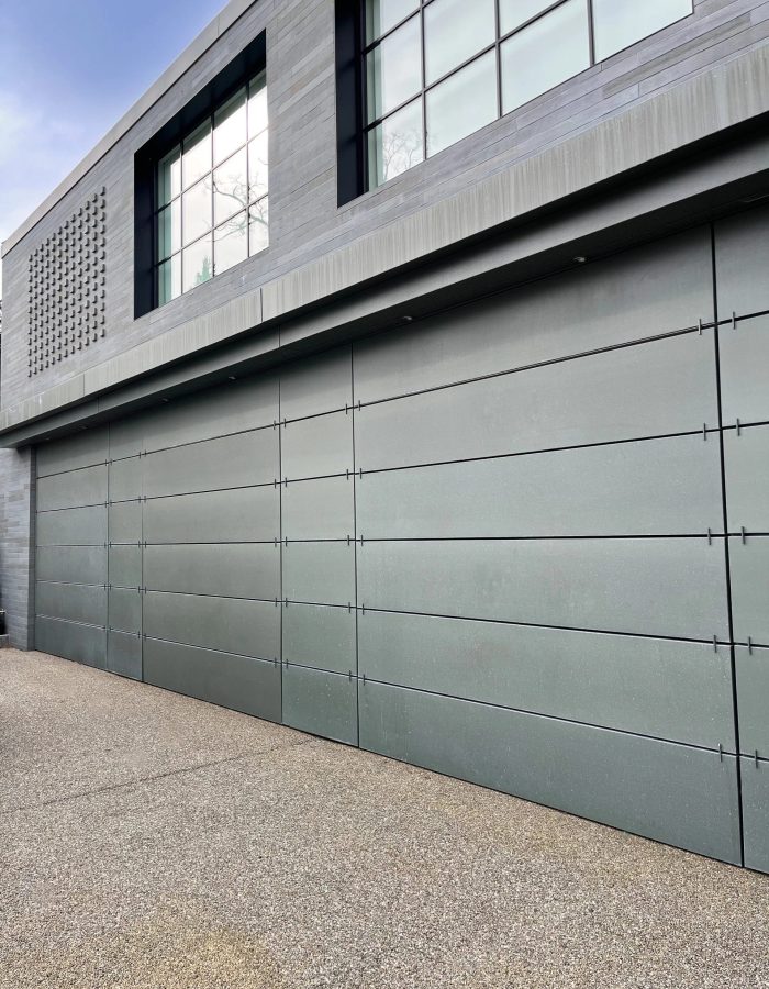 flush garage door