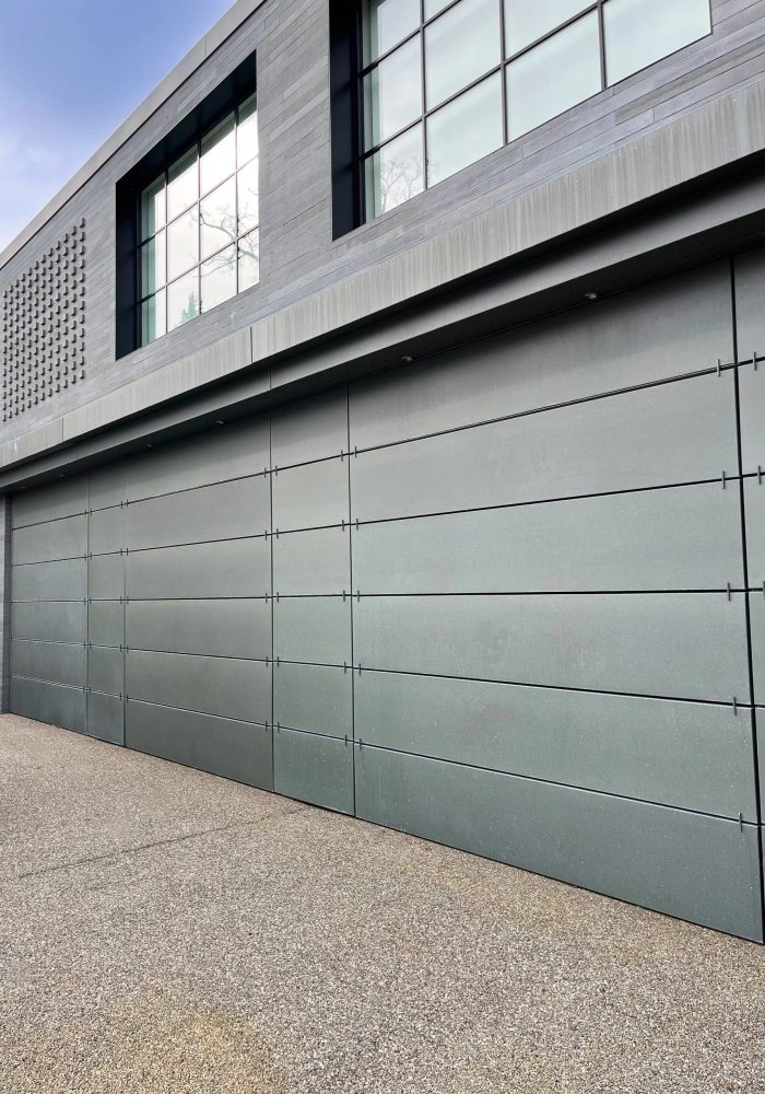 flush garage door